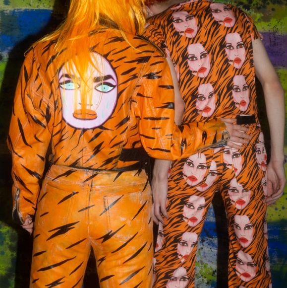 2019 Dearly Beloved Collection Patrick Church High Waisted Flare Leg Size 30 - Picture 14 of 16